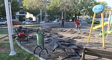 Menderes’te Kauçuk Yenileme Operasyonu
