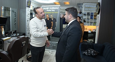 Kahramankazan Belediye Başkanı Selim Çırpanoğlu esnaf ziyaretlerine devam ediyor.