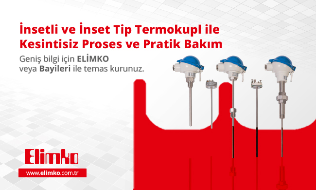 İnsetli ve İnset Tip Termokupl ile Kesintisiz Proses ve Pratik Bakım