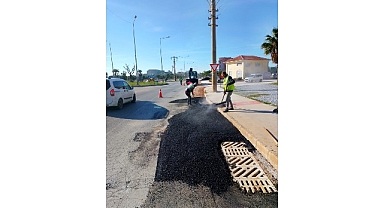 Aydın Büyükşehir Belediyesi Fen İşleri Dairesi Başkanlığı Onlarca Noktada Eş Zamanlı Çalışmalarını Sürdürüyor