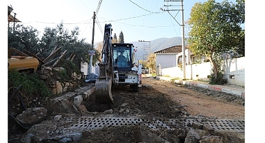 Menderes’te Asfalt Çalışması